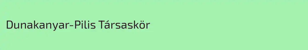 Dunakanyar-Pilis Társaskör